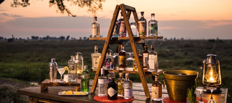 Duba Plains Camp Cocktails