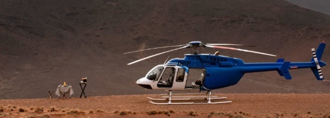 Helicopter Sossusvlei Namibia