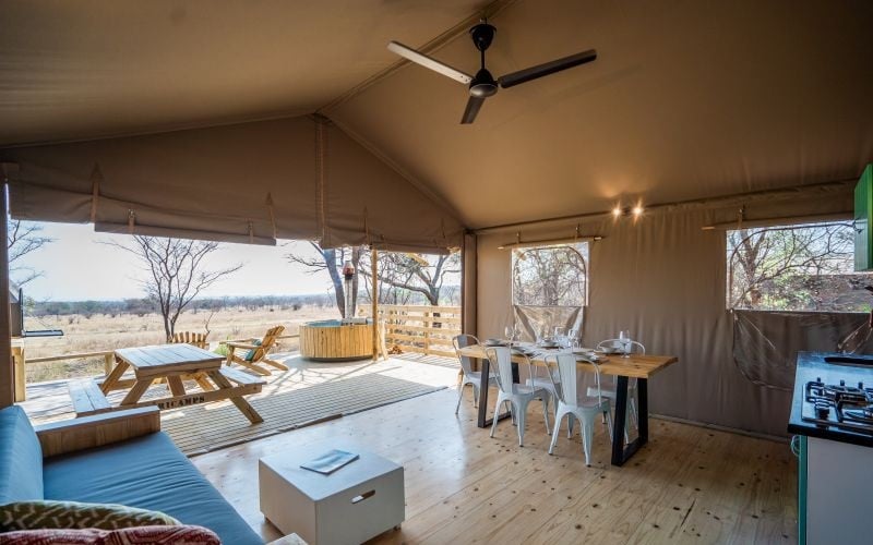 AfriCamps-Waterberg-Dining