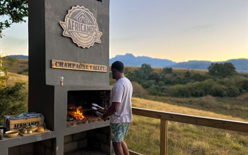 AfriCamps-Champagne-Braai