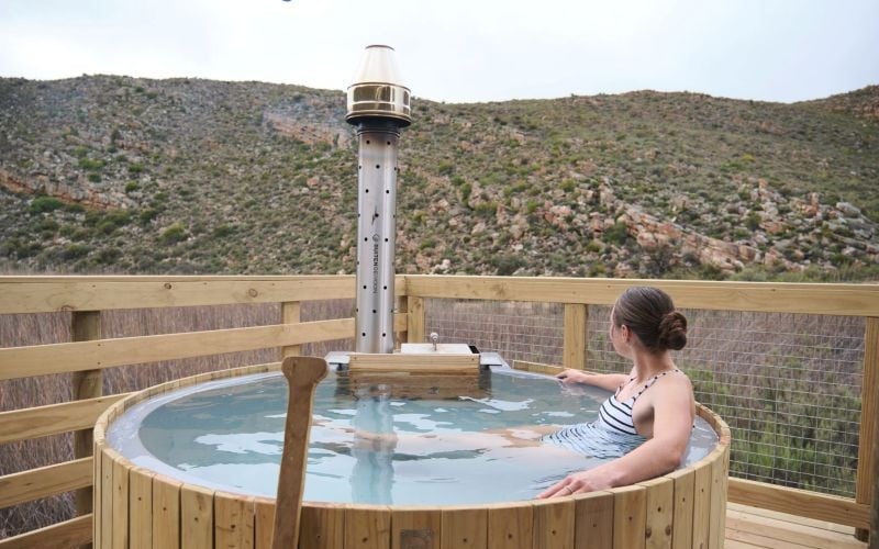 AfriCamps-Karoo,Hex-hottub