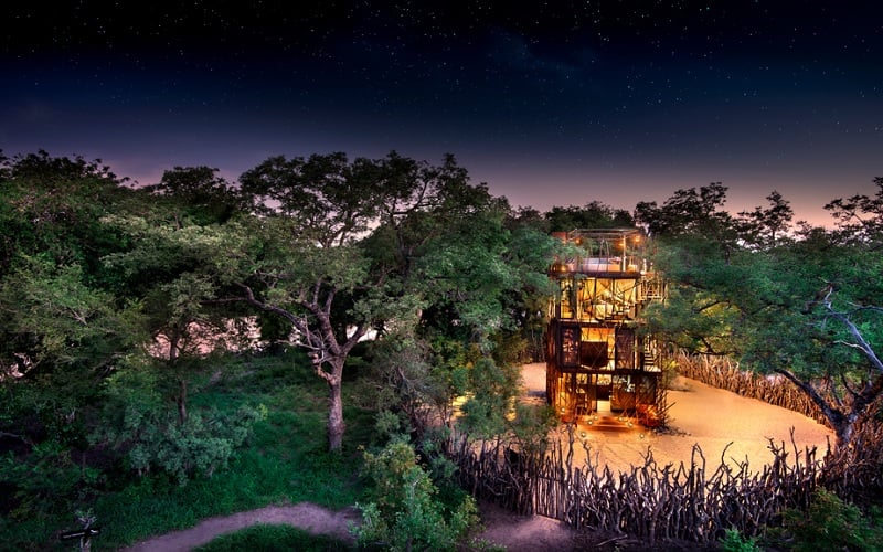Ngala Private Game Reserve Treehouse