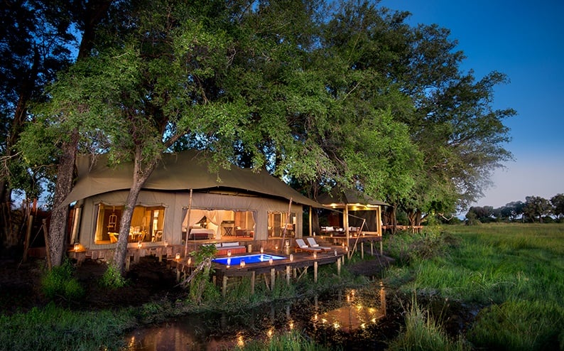 Duba Plains Camp