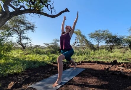 Yoga in The Wild at Entumoto