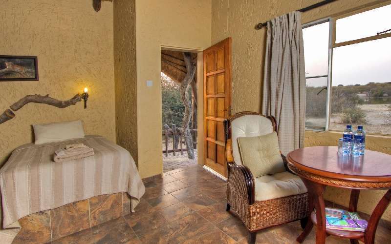 Grassland Bushman Lodge, Central Kalahari Game Reserve, Botswana