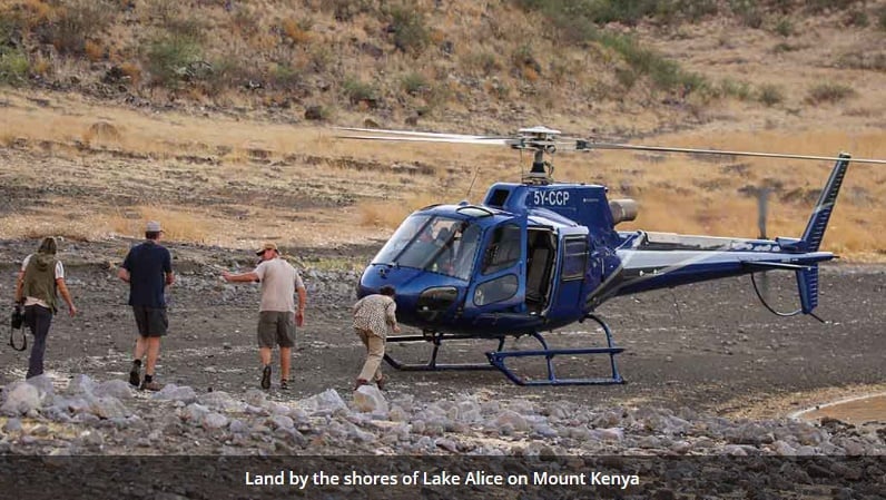 The Safari Collection Kenya Helicopter Safari